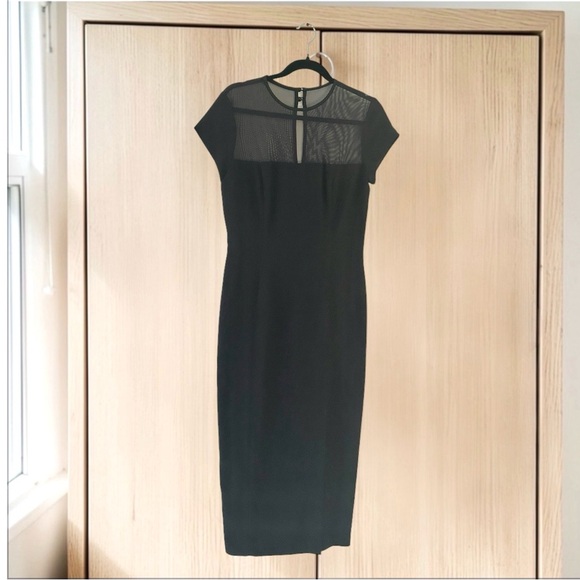 Kathryn Conover By Night Dresses & Skirts - Vintage Kathryn Conover By Night Black Cocktail Midi Dress Size 8